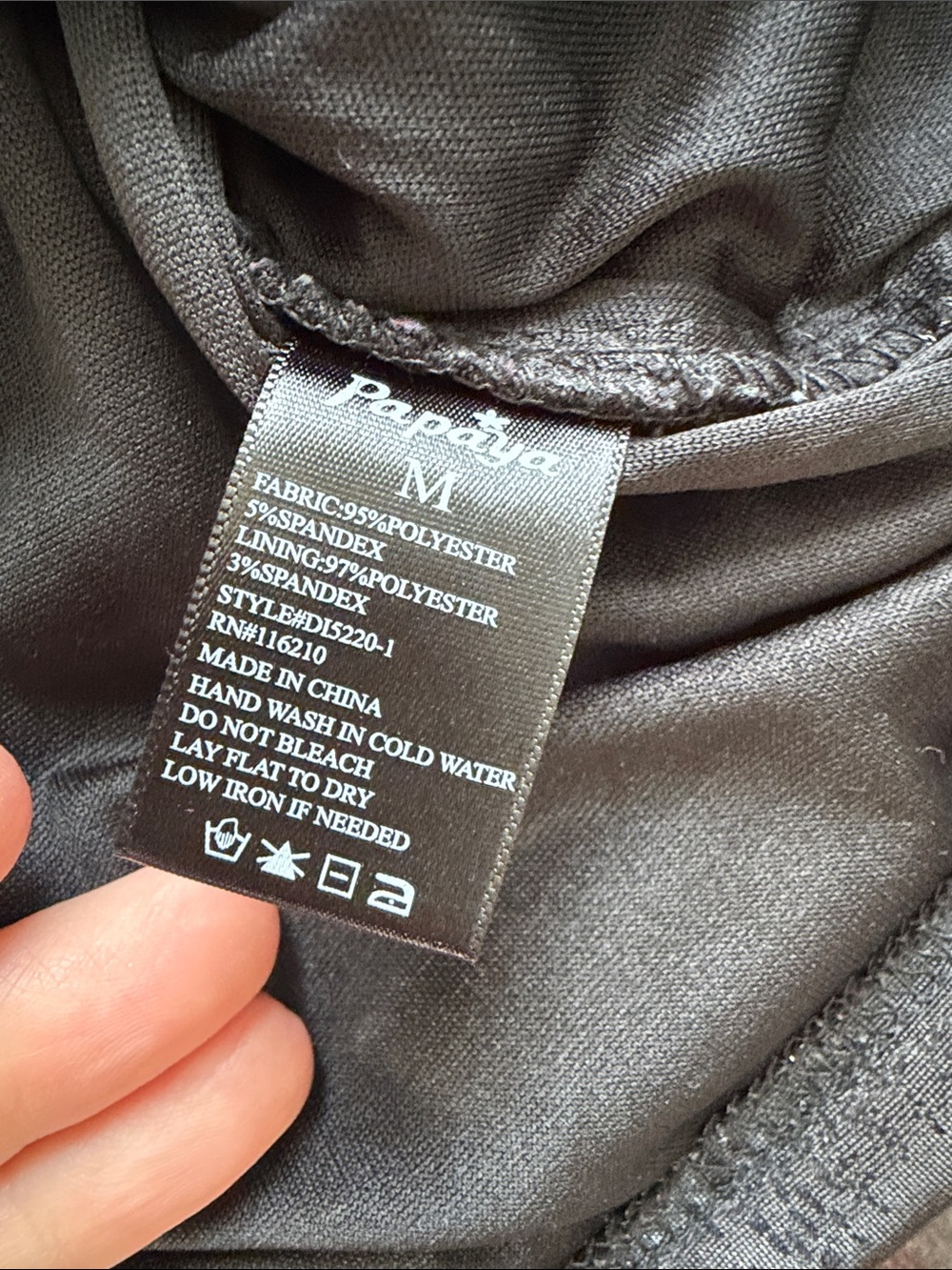 Y2K Papaya Strapless Ruched Shimmer Dress in Black - Picture 3 of 4